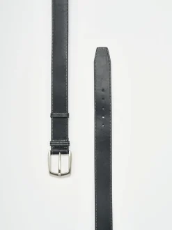 Classic Leather Belt Black