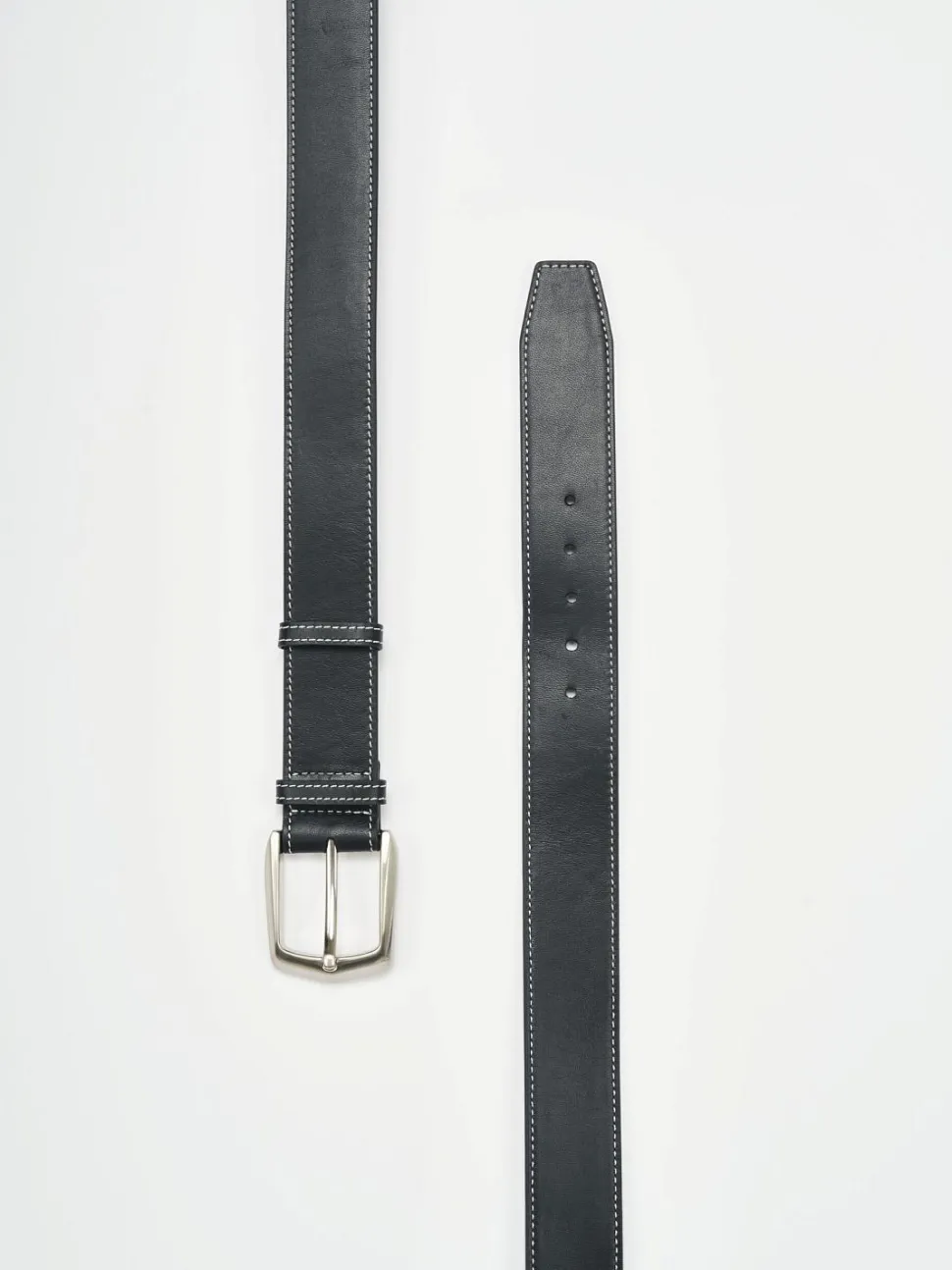 Classic Leather Belt Black