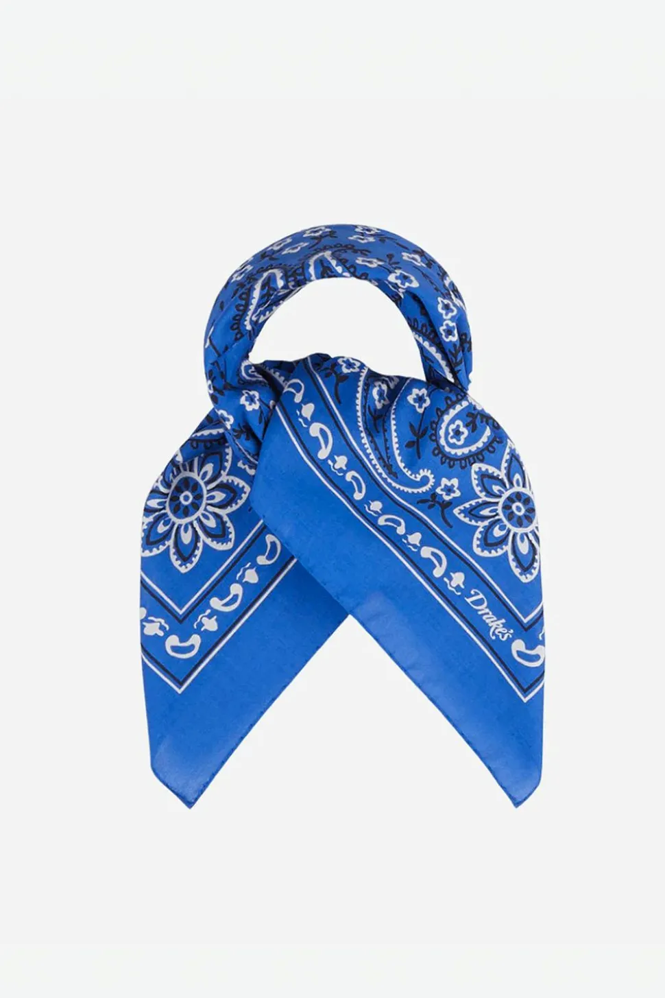 Classic Paisley Bandana Blue