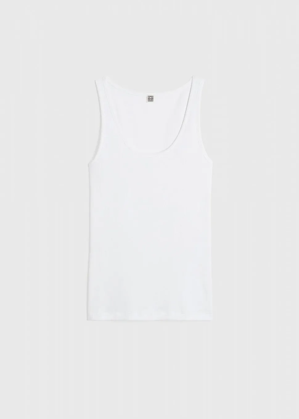 Classic Rib Tank White