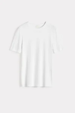 Classic Rib Tee White