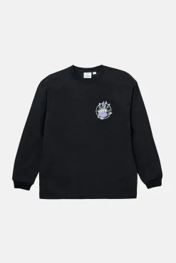 Climber's Hand L/S Tee Vintage Black