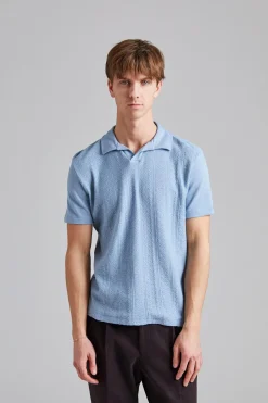Connor Structured Poloshirt Smog Blue