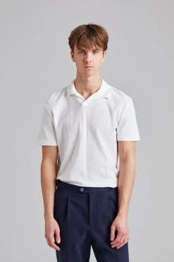 Connor Structured Poloshirt Snow White