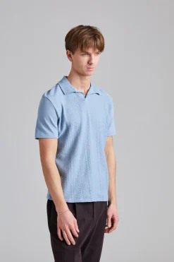 Connor Structured Poloshirt Smog Blue