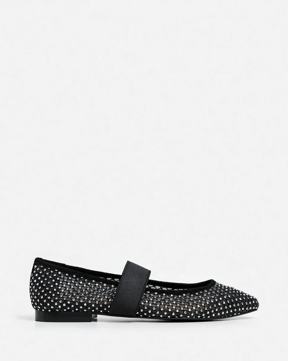 Cornelia Textile Glitter Black
