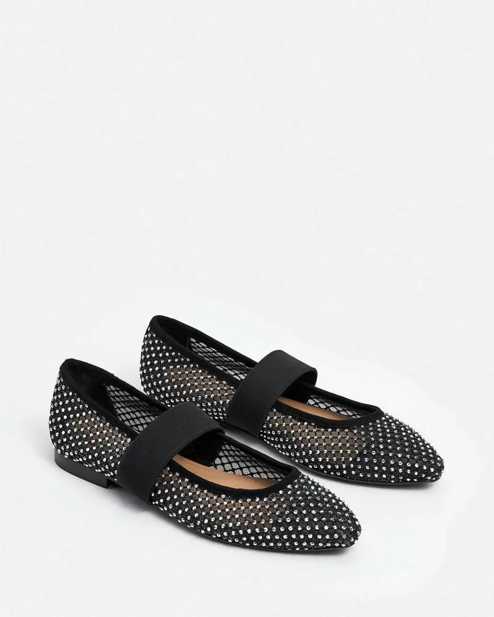 Cornelia Textile Glitter Black