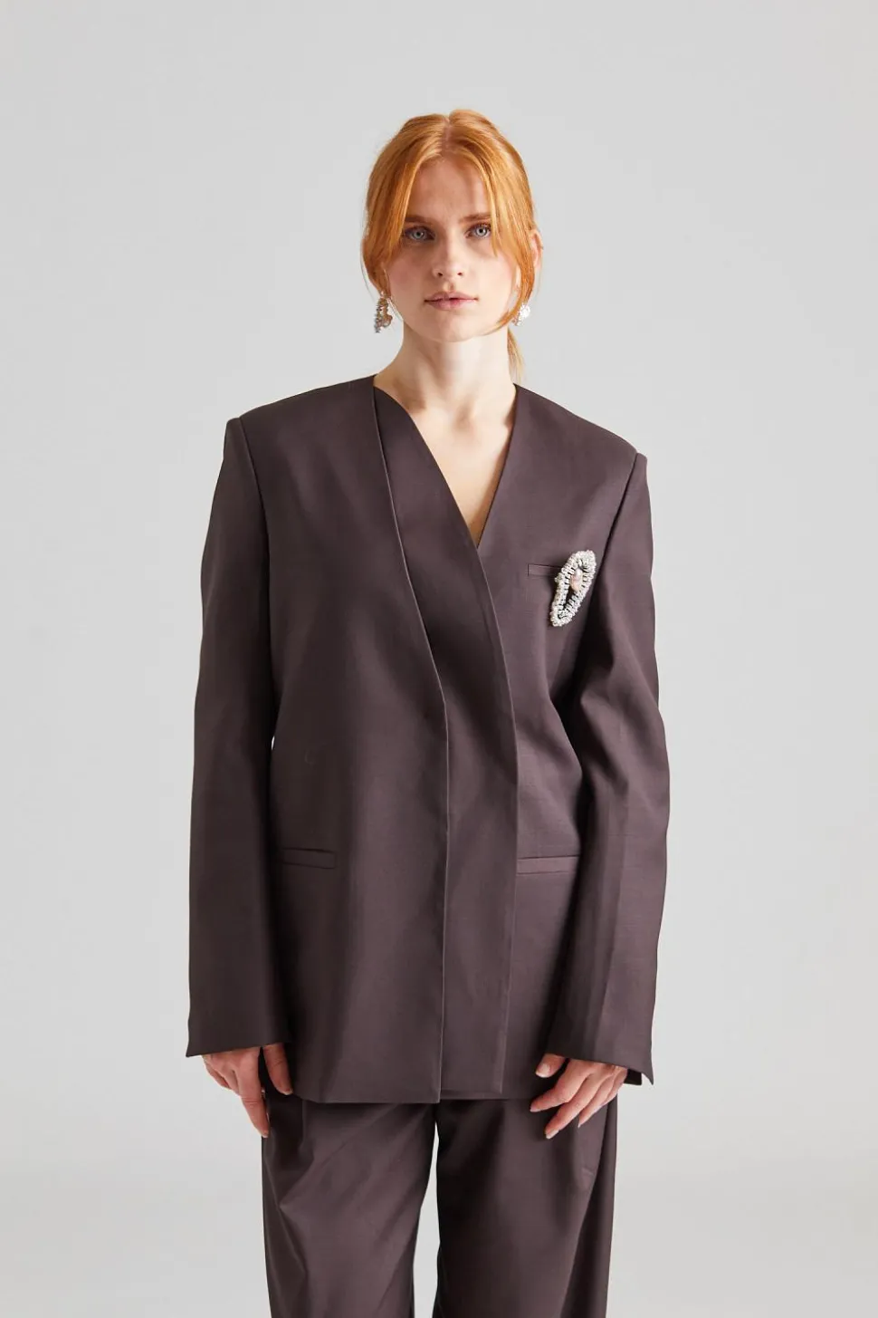 Cosmos Blazer Brown