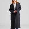 Cosmos Long Coat Black
