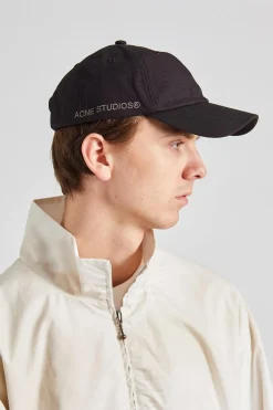 Cotton Ripstop Cap FN-UX-HATS000270 Black
