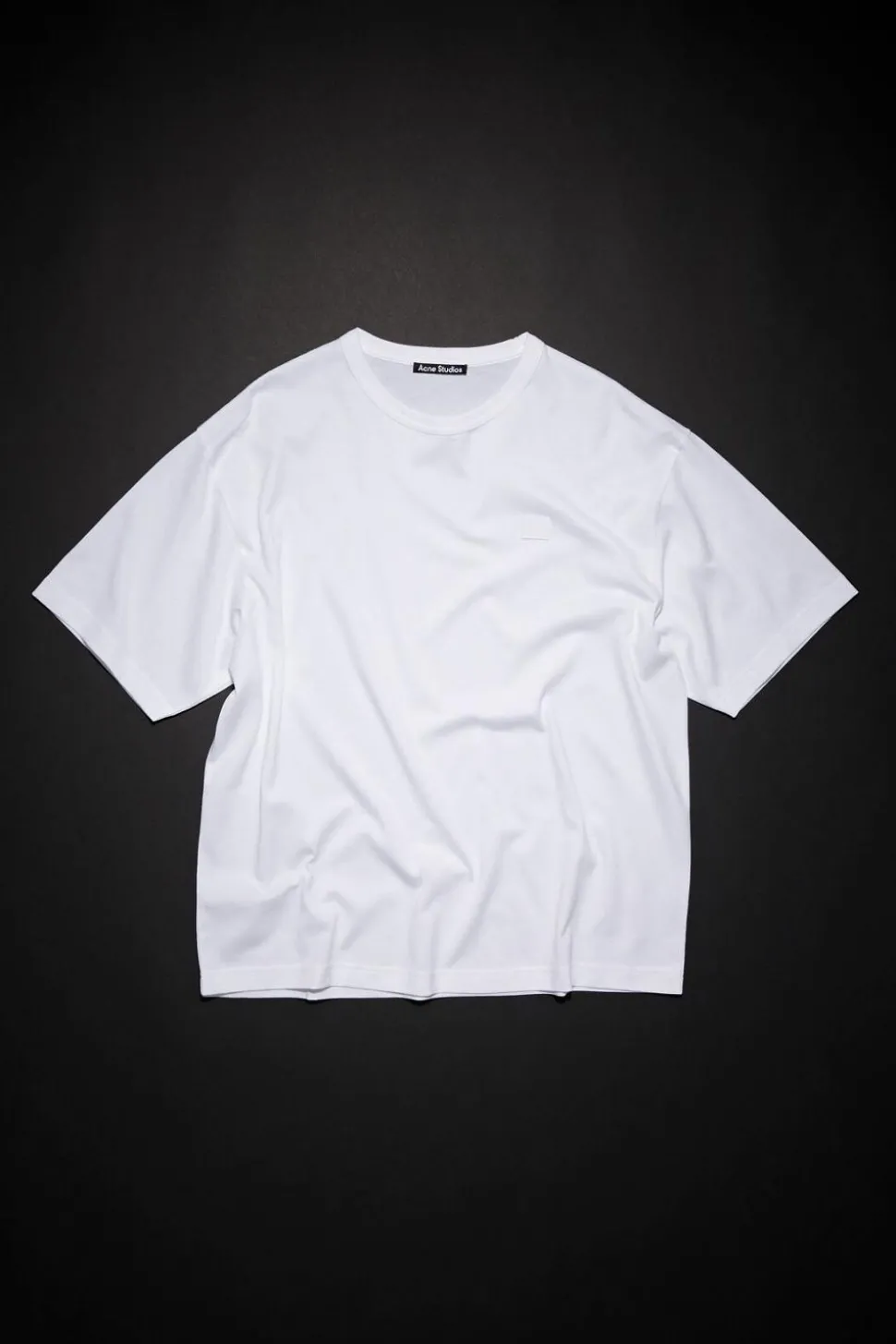 Crew Neck T-shirt Relaxed Fit Optic White FA-UX-TSHI000244