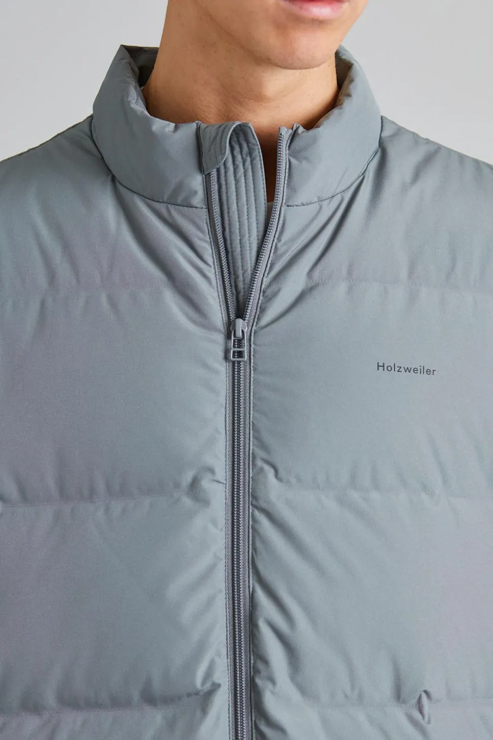 Daff Down Vest Grey