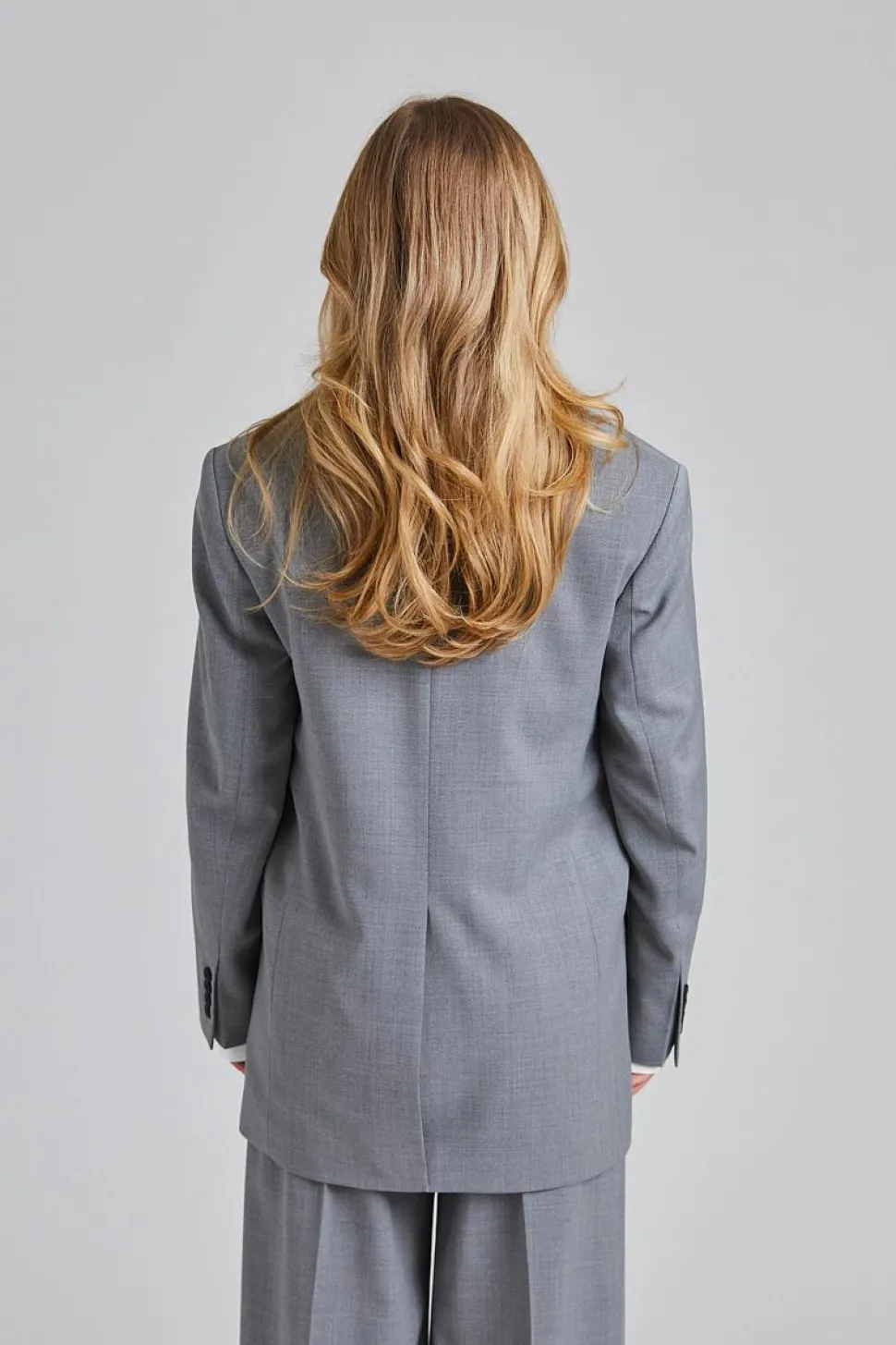 Davina Blazer Grey Melange