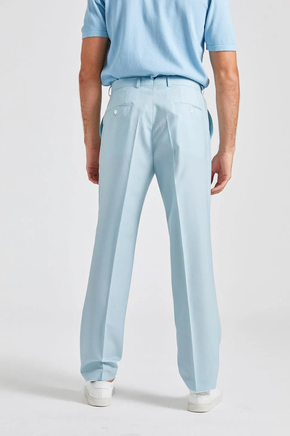 Del S Trousers Blue Powder