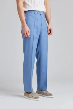 Del Trousers Smog Blue