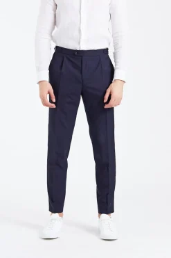 Delon Side Adjuster Trouser Navy