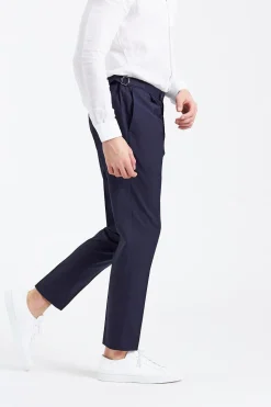 Delon Side Adjuster Trouser Navy