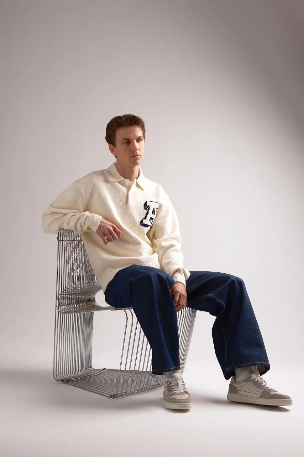 Dice Lo Sneaker Beige/Light Grey