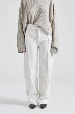 Dina Jeans White