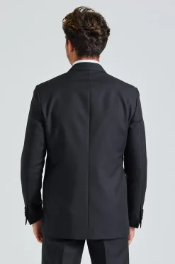 Double Breasted Attitude Jacket Black