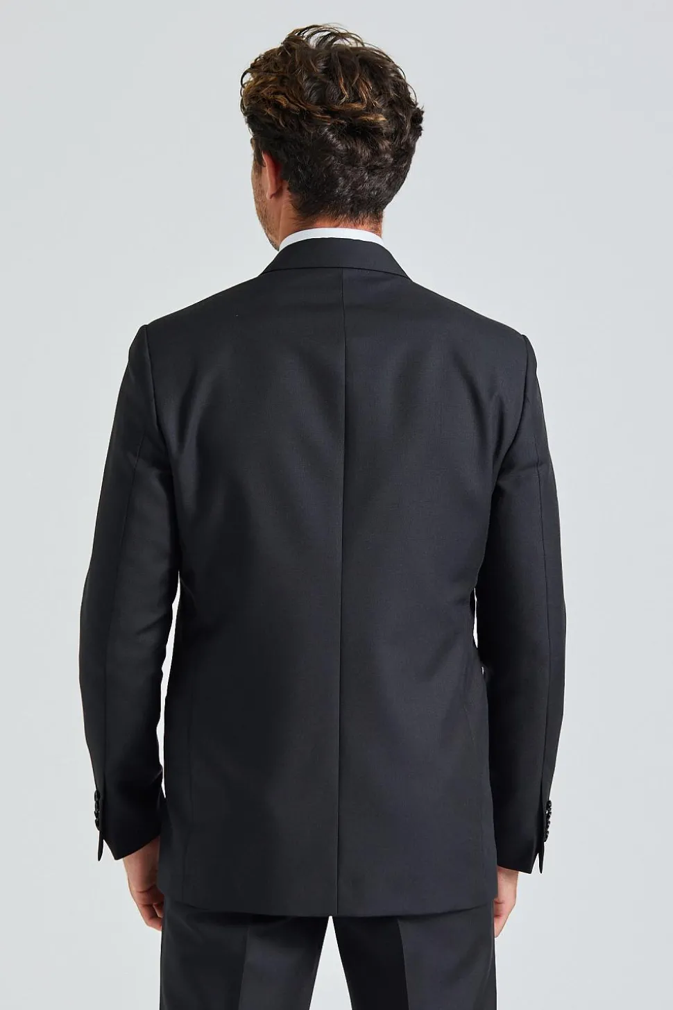 Double Breasted Attitude Jacket Black