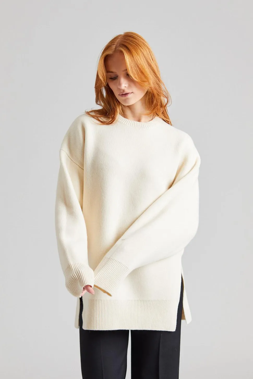 Double-knit Pullover Snow