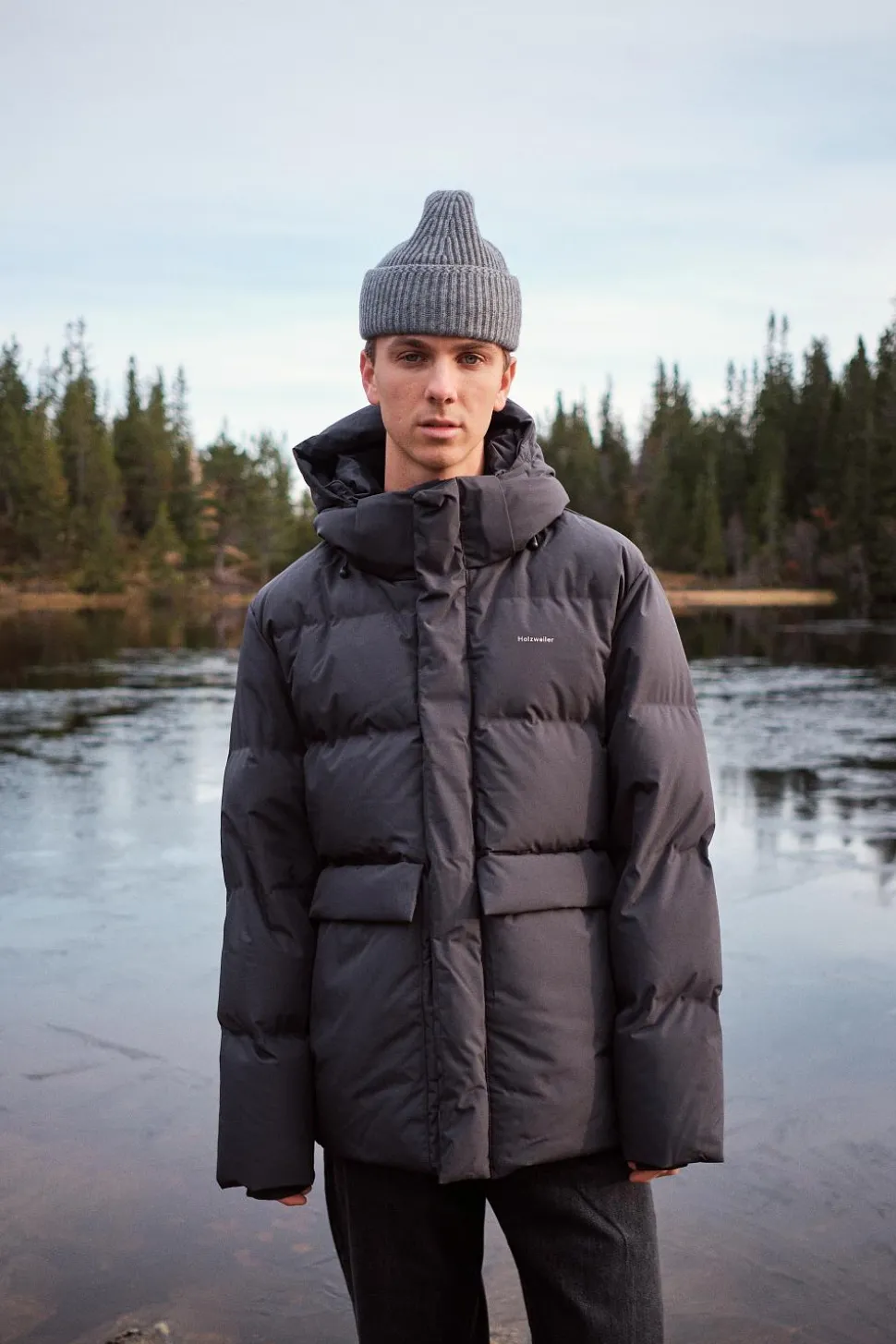 Dovre Down Jacket Dk. Grey