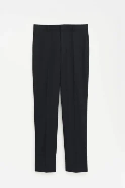 Emma Wool Trousers Black