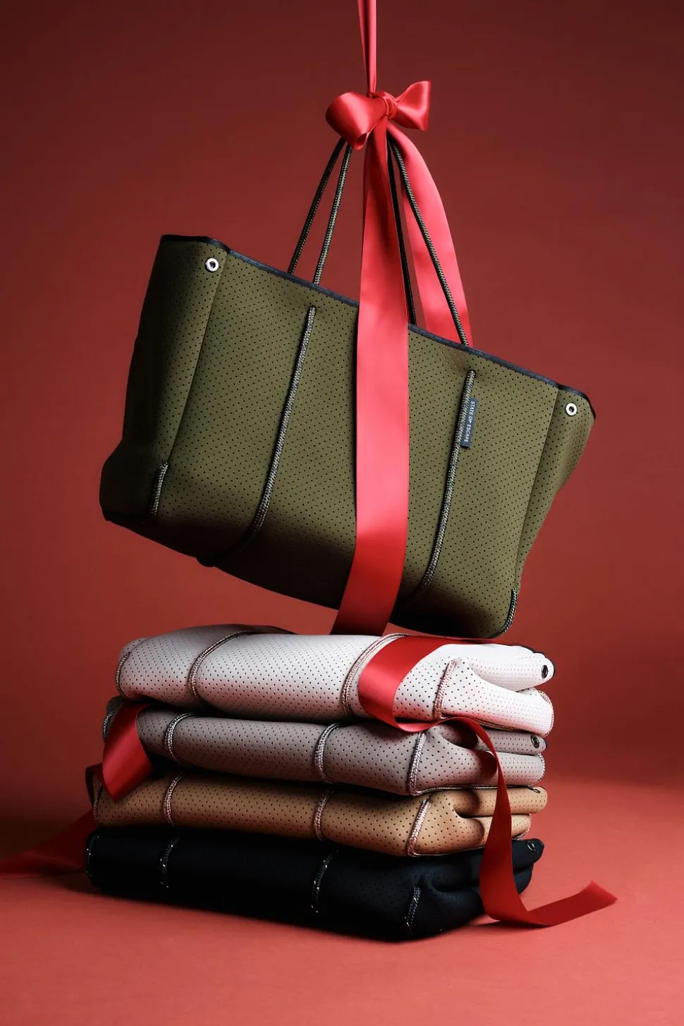 Escape Tote Highlight Fleck Black