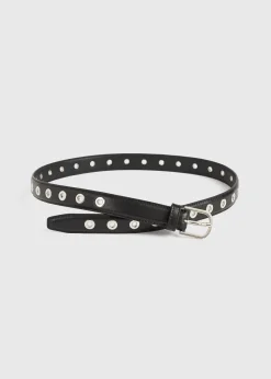 Eyelet Belt Black