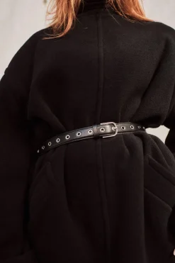 Eyelet Belt Black