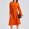 Fairbaim Dress New Cdc Cinnamon
