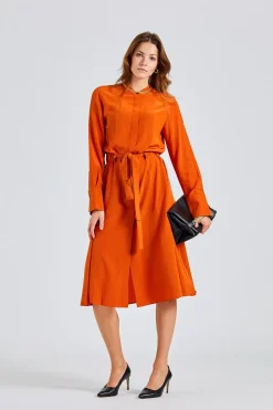 Fairbaim Dress New Cdc Cinnamon