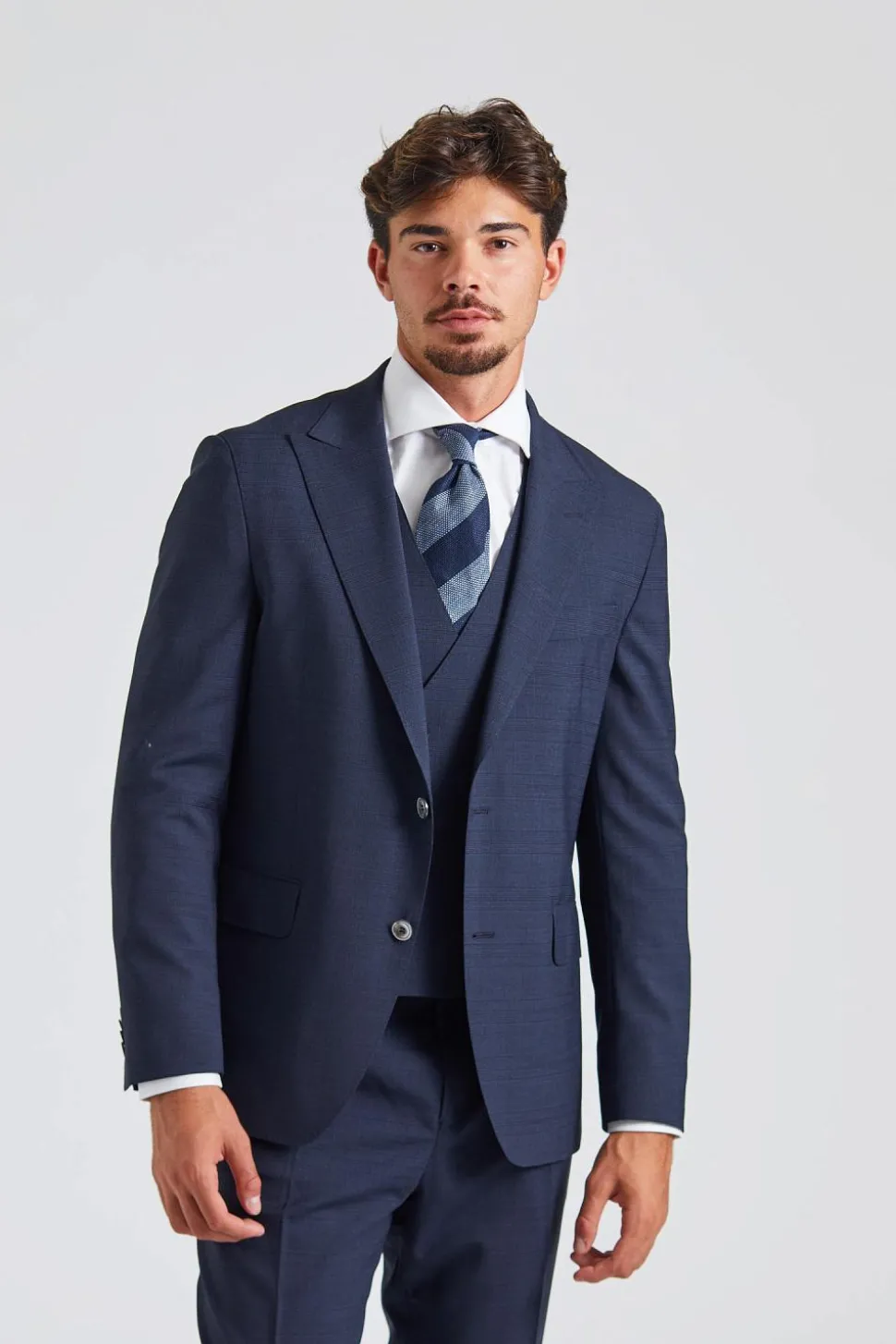 Faron Blazer Dew Blue