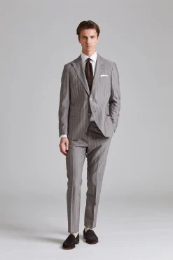 Faron Dandy Suit Suede Brown