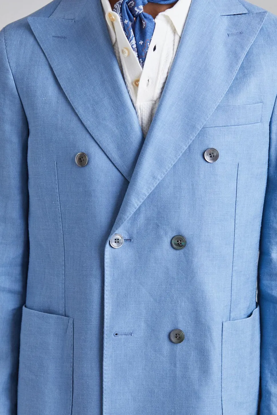 Farris Patch Soft Blazer Smog Blue