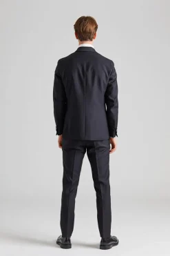 Fattore Piping Blazer Black