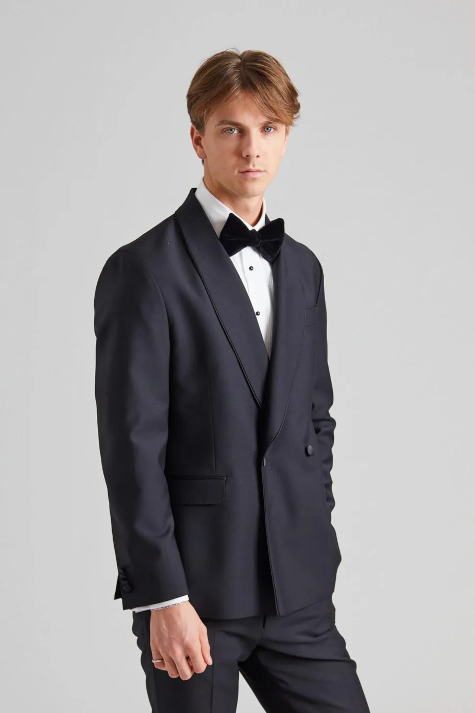 Fattore Piping Blazer Black