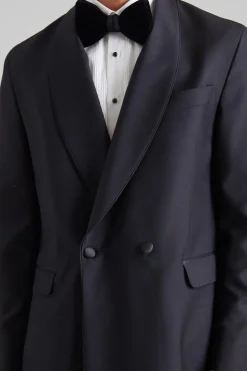 Fattore Piping Blazer Black