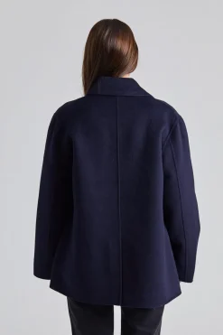 Felsa Wool Peacoat Dk Blue