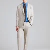Ferry Denz Suit Trench Beige