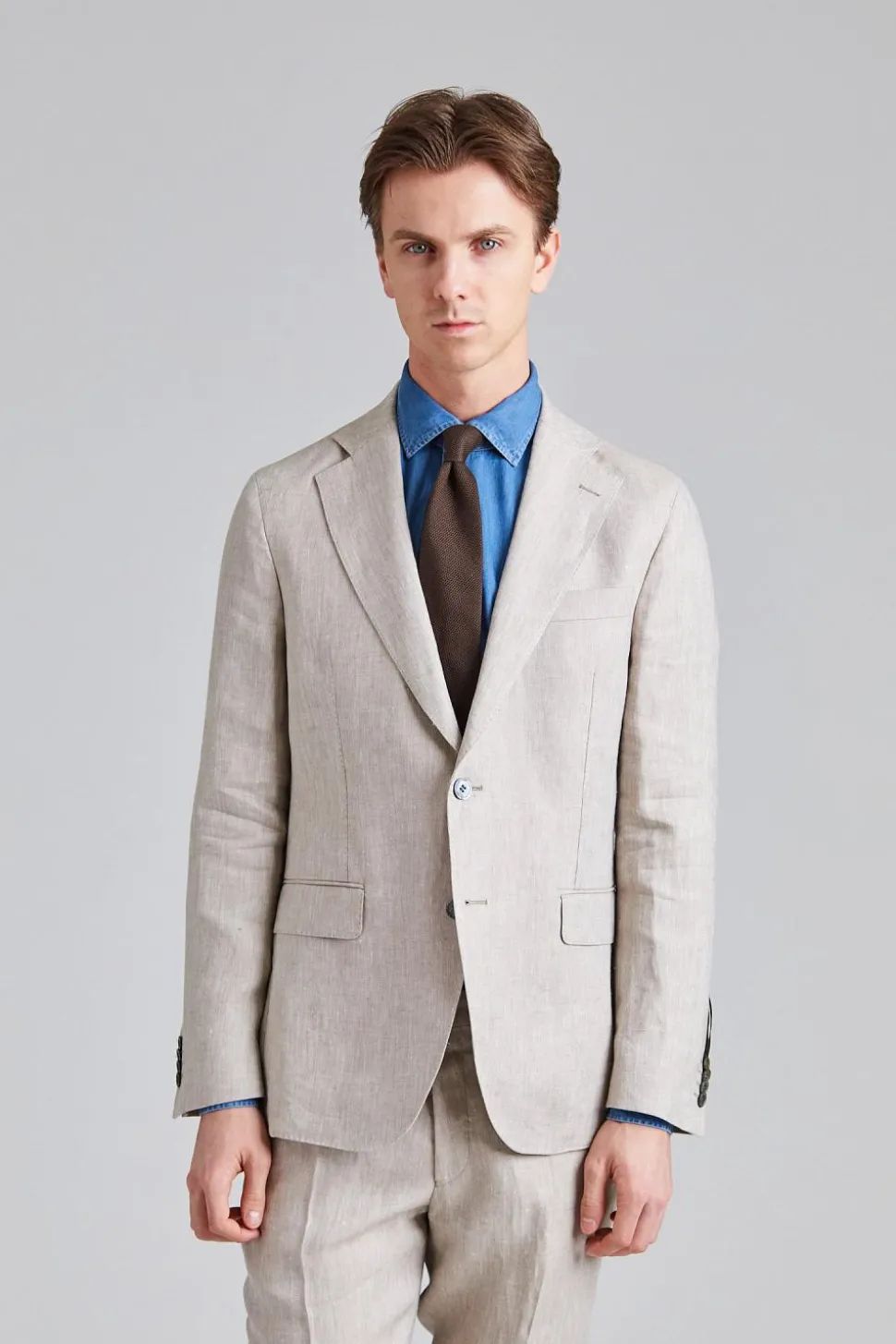 Ferry Denz Suit Trench Beige