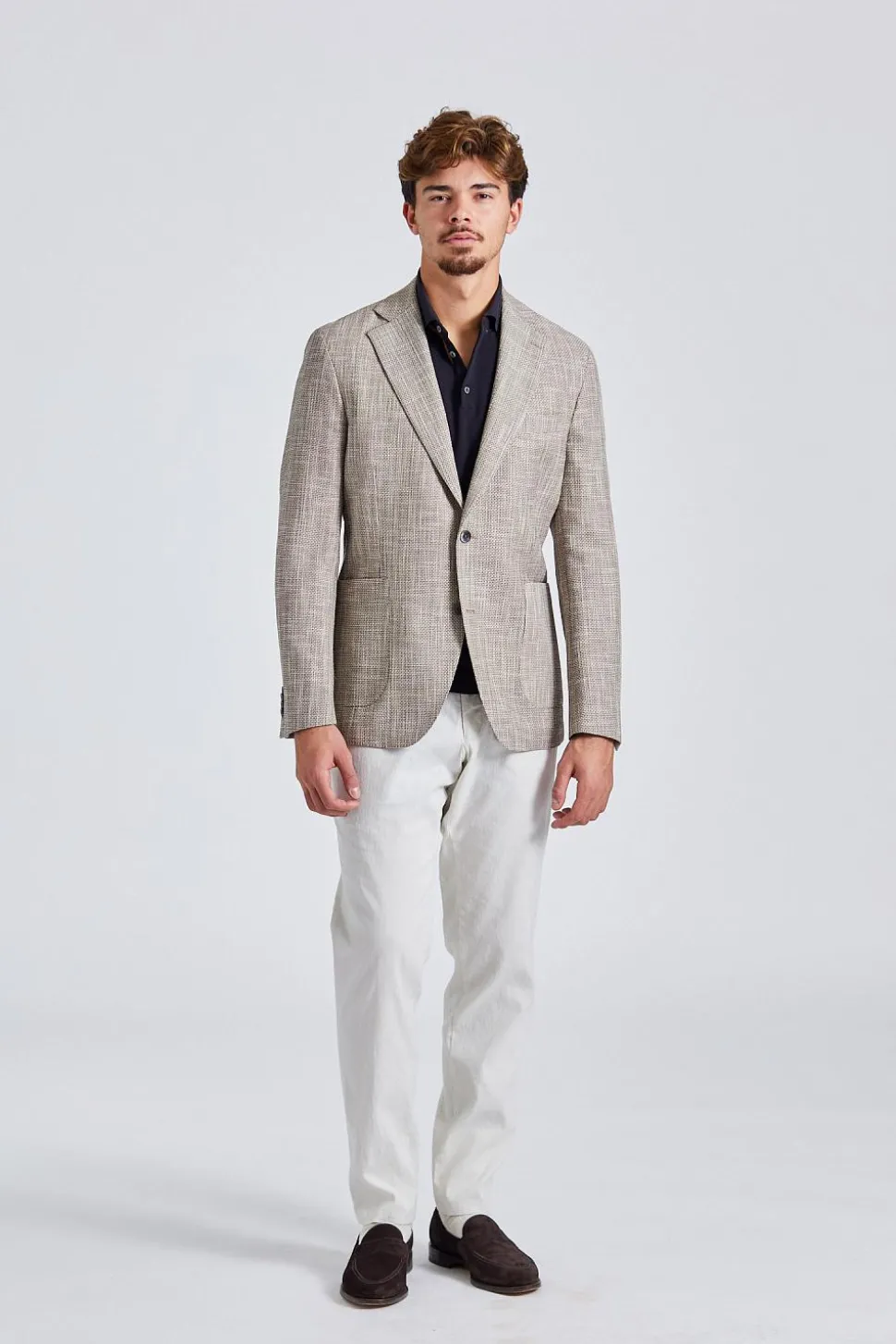 Ferry Patch Soft Blazer Hazel Beige