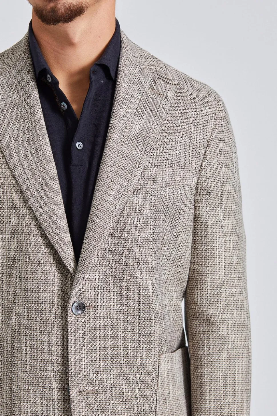 Ferry Patch Soft Blazer Hazel Beige