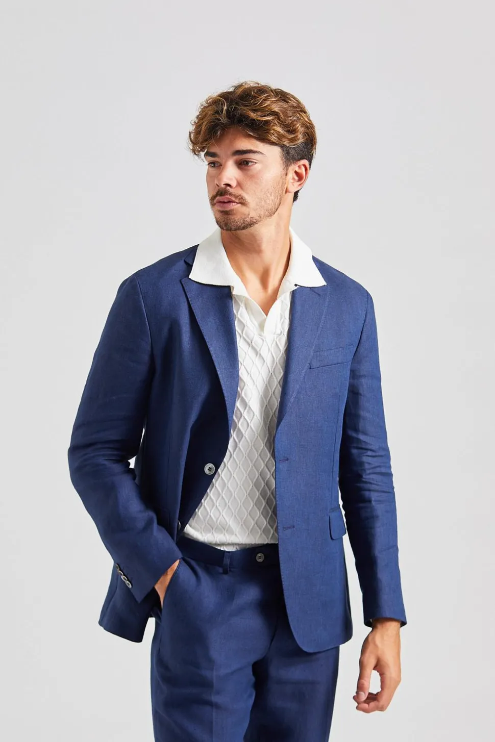 Ferry Soft Blazer Navy