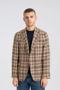 Ferry Soft Blazer Tobacco Brown
