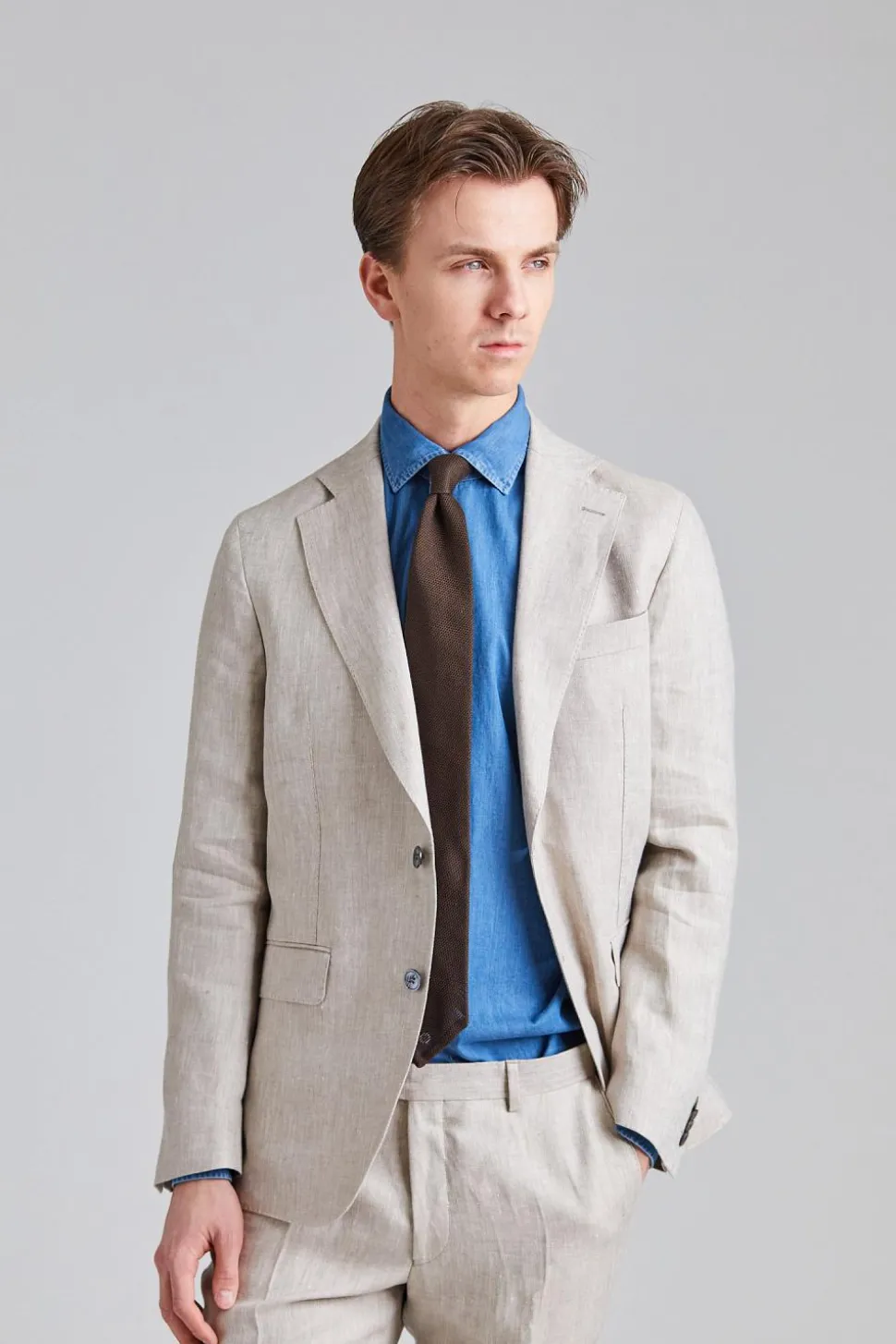 Ferry Soft Blazer Trench Beige