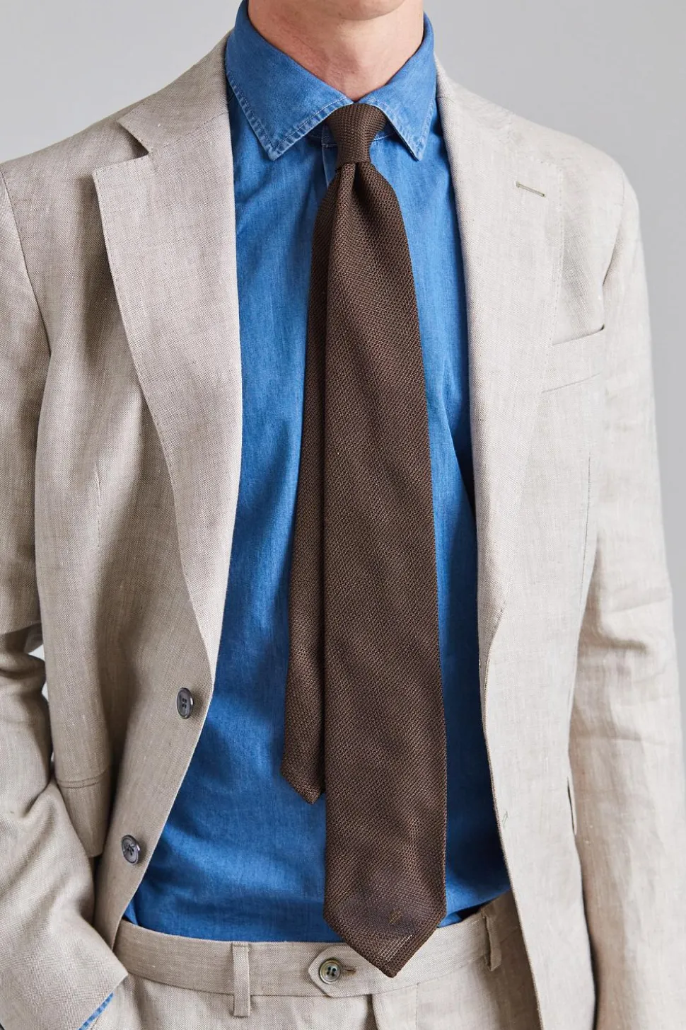 Ferry Soft Blazer Trench Beige