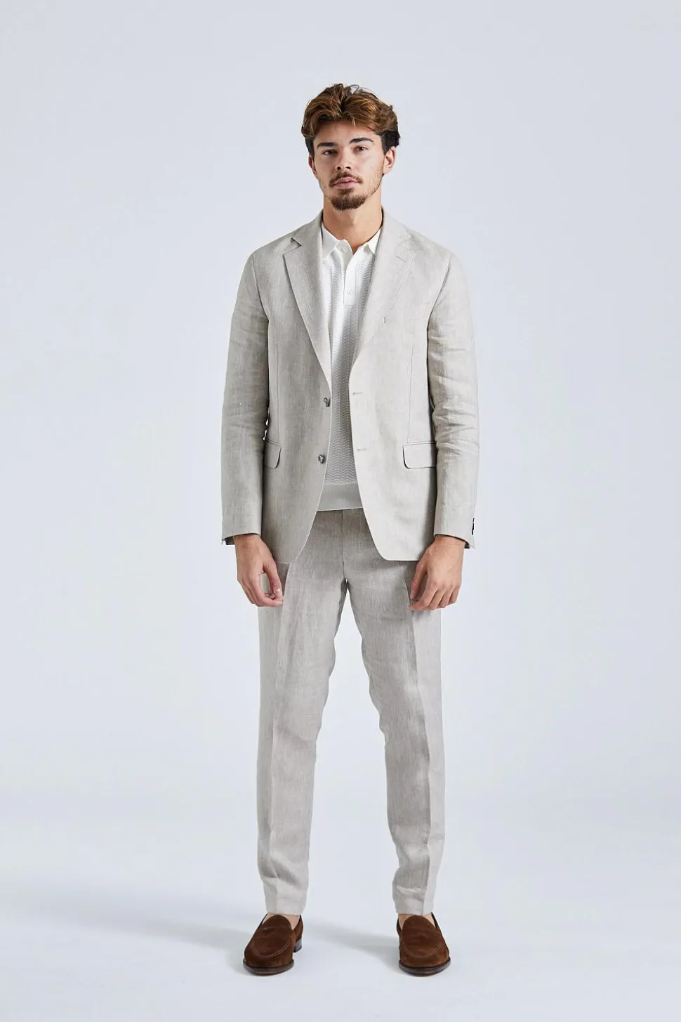 Ferry Soft Blazer Trench Beige