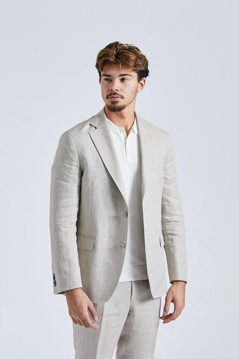 Ferry Soft Blazer Trench Beige